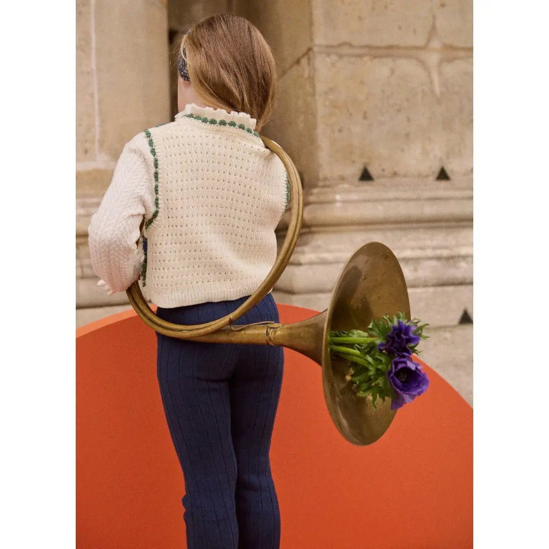 Tuscan Green Vest Rynia LOUISE MISHA