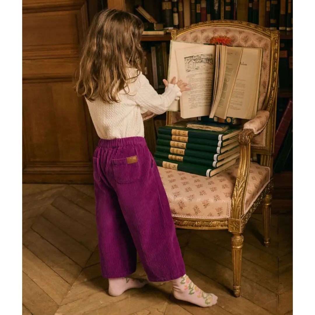 Raspberry Coudroy Pants Flor LOUISE MISHA
