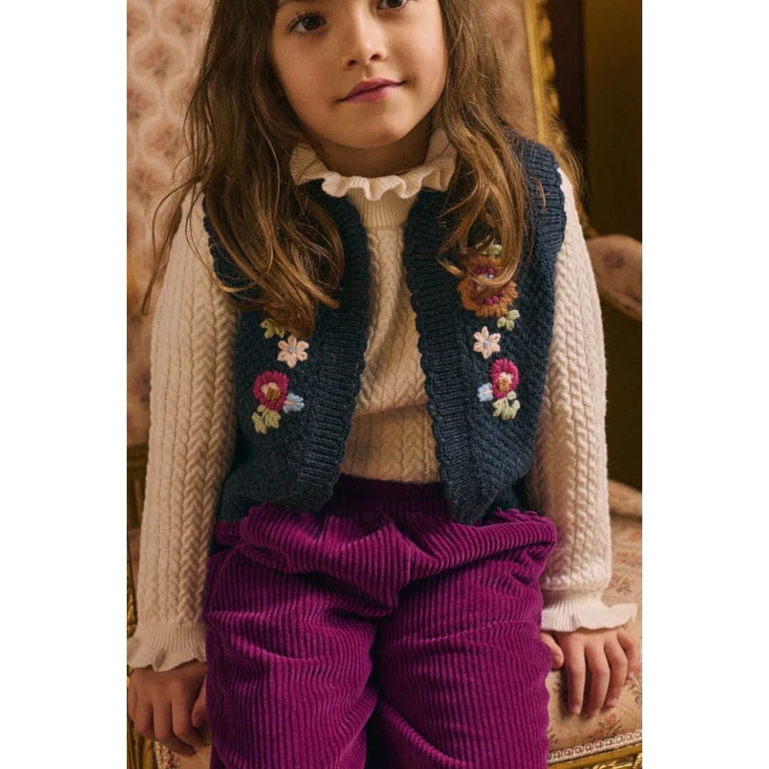 Raspberry Coudroy Pants Flor