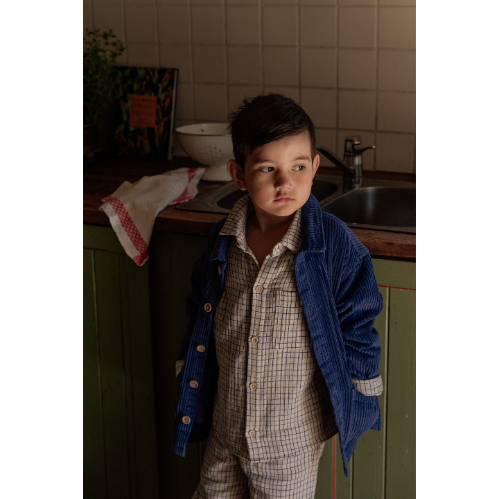 Cobalt Corduroy Jacket