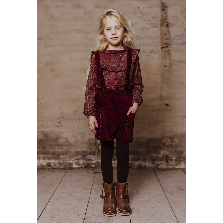 Shoulder Strap Skirt Mia Tawny Port