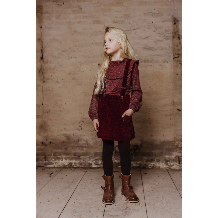 Shoulder Strap Skirt Mia Tawny Port