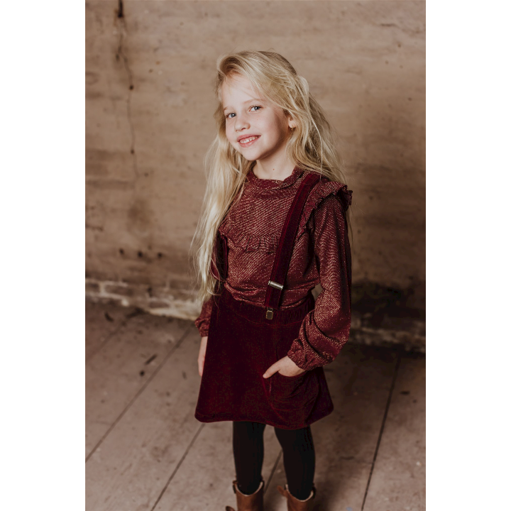 Shoulder Strap Skirt Mia Tawny Port