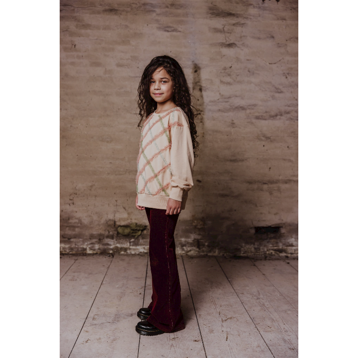 Sweater With Tule Katja Ivory Cream