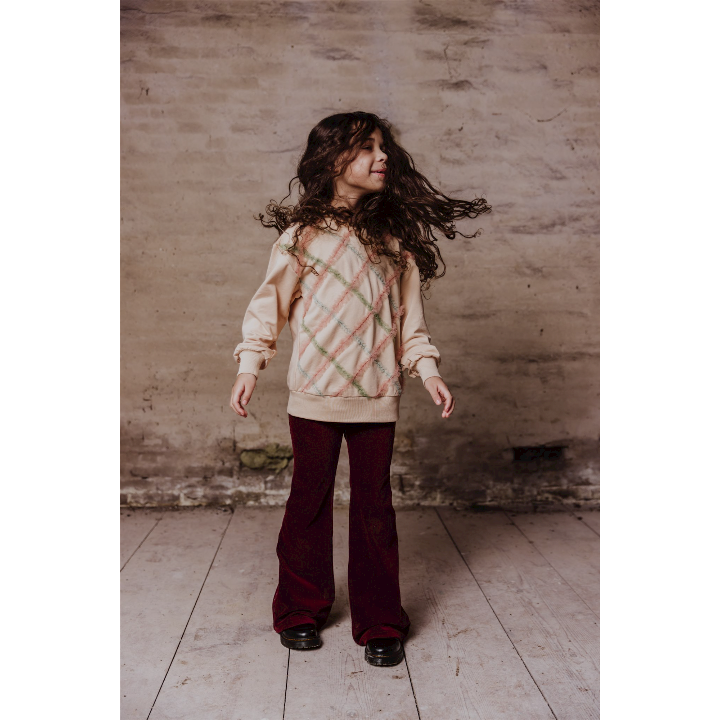 Sweater With Tule Katja Ivory Cream