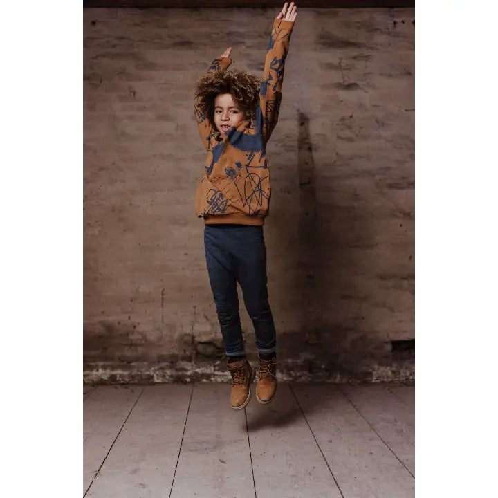 Sweater & Sweatpants - Michiel Graffiti Printed LITTLE HEDONIST