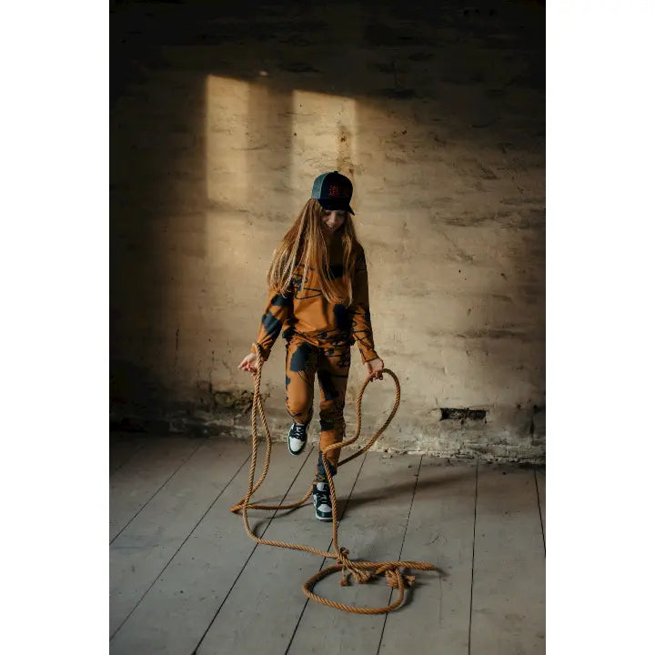 Sweater & Sweatpants - Michiel Graffiti Printed LITTLE HEDONIST