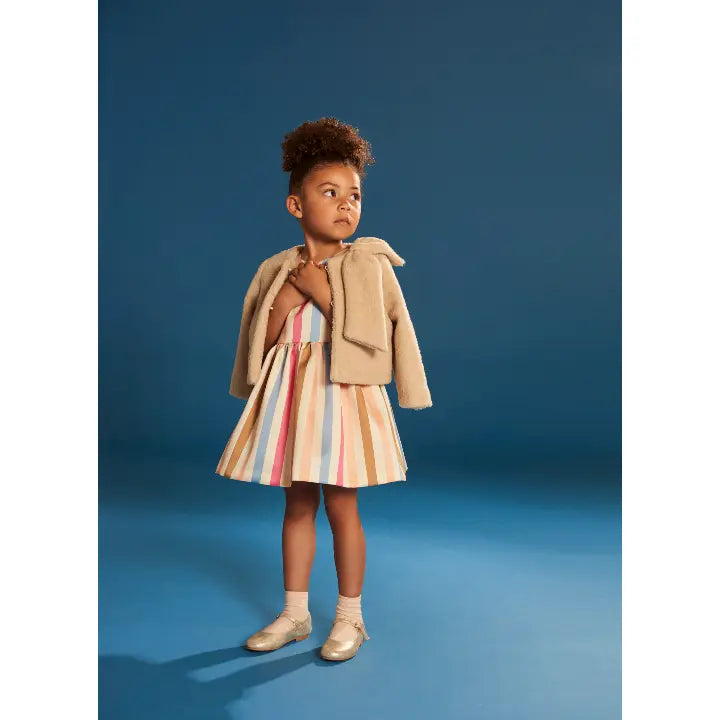 Teddy Bear Jacket - Biscuit HUCKLEBONES