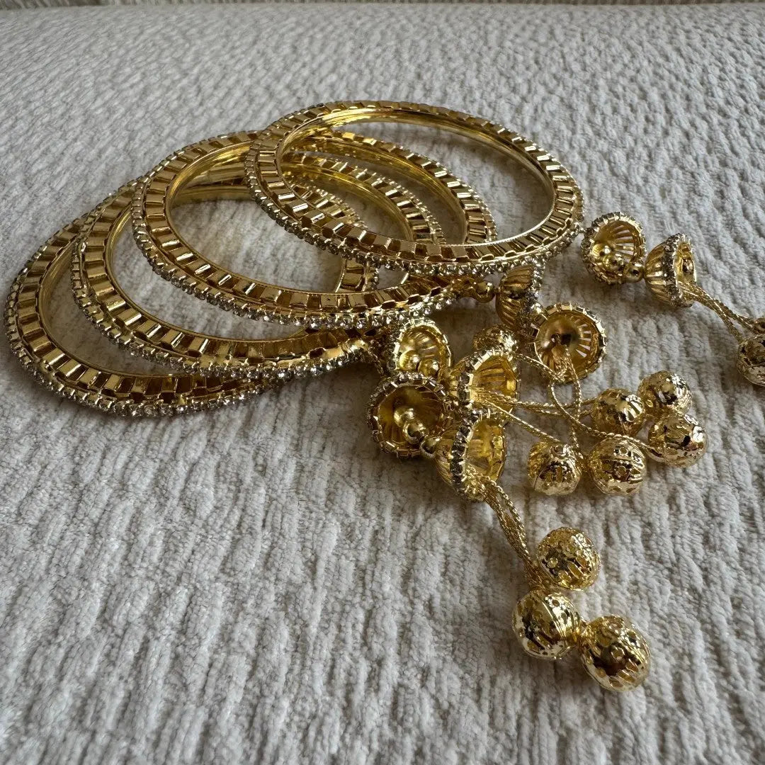 Adults Golden Hanging Bangles THE RAMADAN EDIT