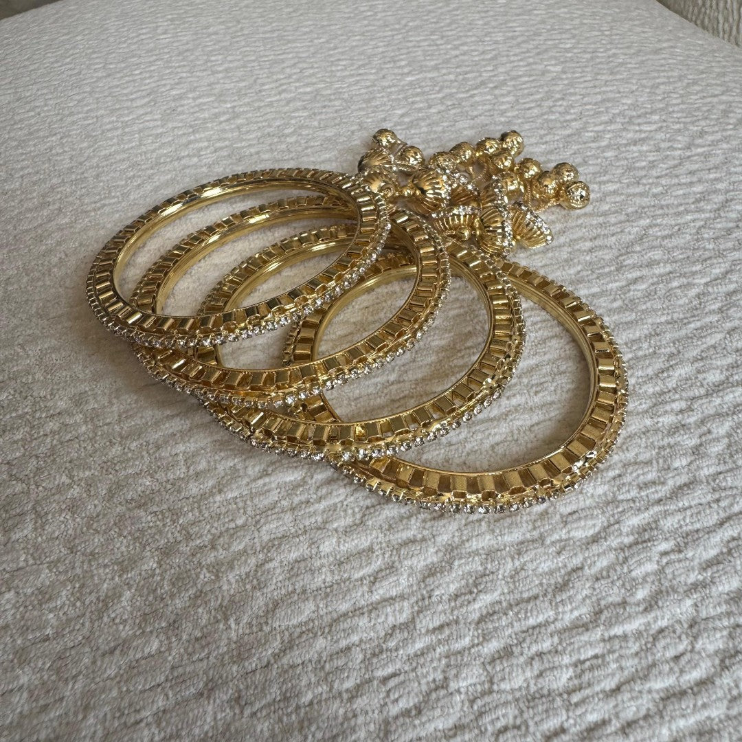 Adults Golden Hanging Bangles