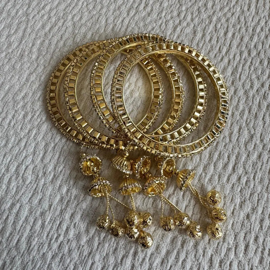 Adults Golden Hanging Bangles THE RAMADAN EDIT