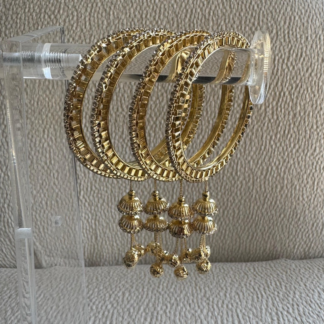 Adults Golden Hanging Bangles