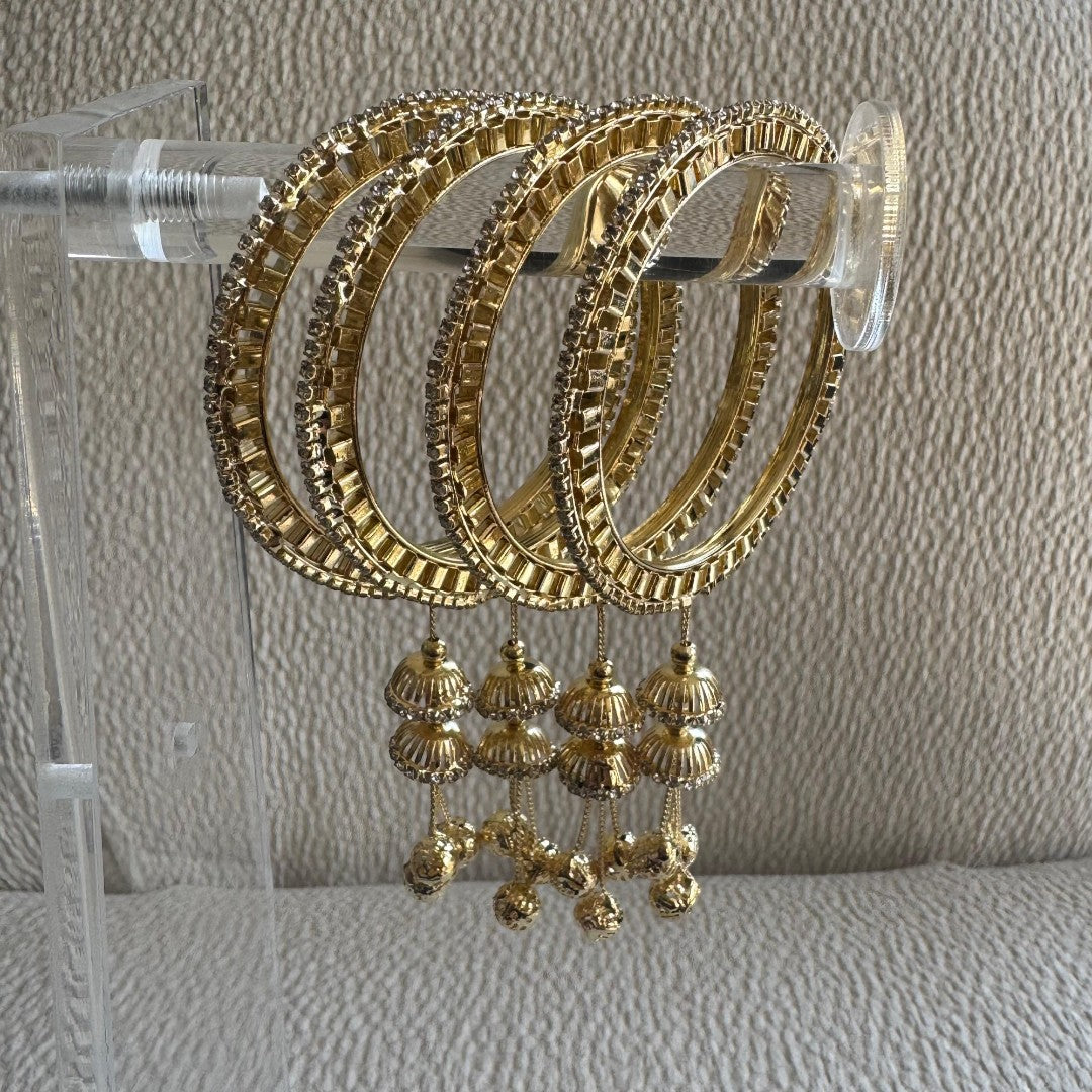 Adults Golden Hanging Bangles