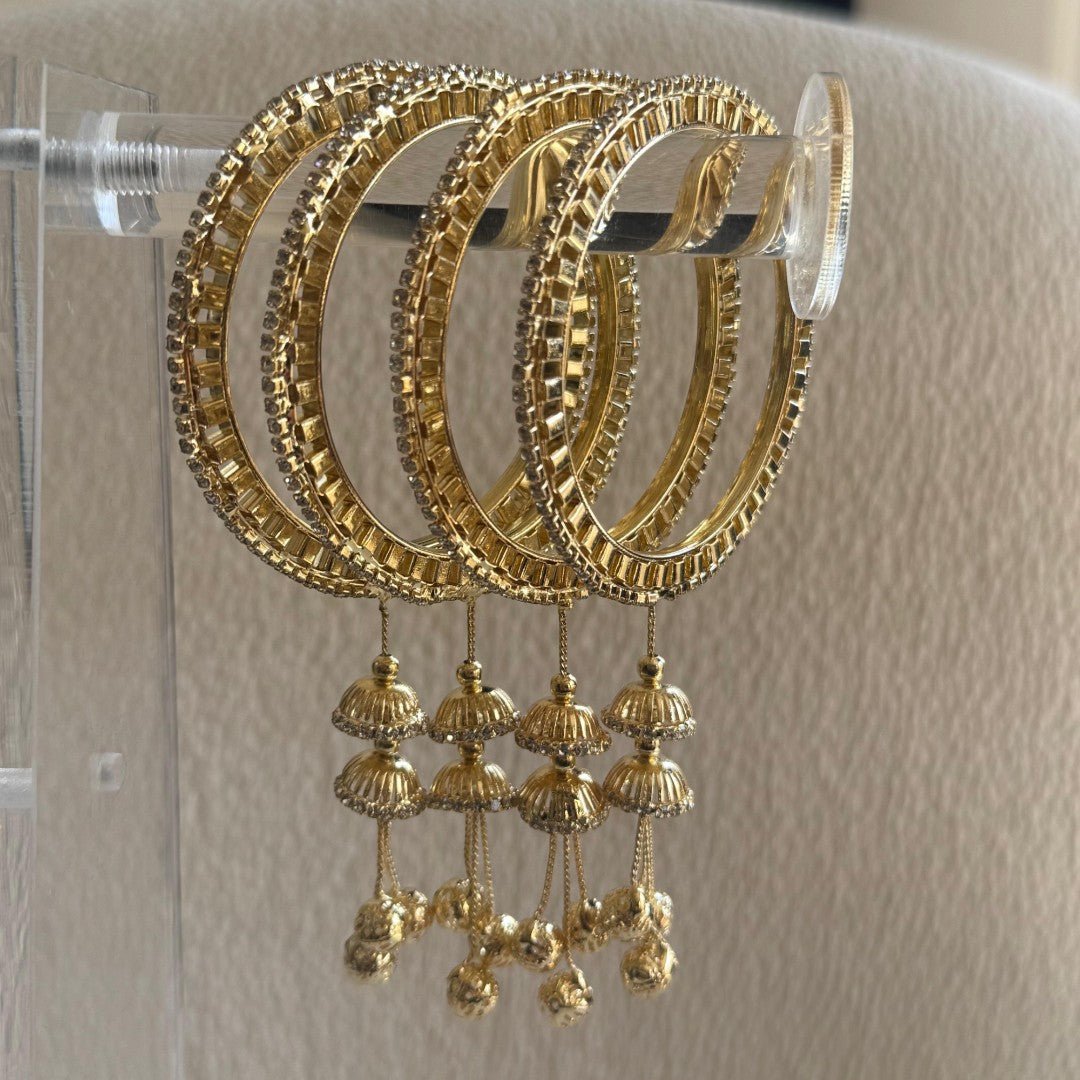 Adults Golden Hanging Bangles