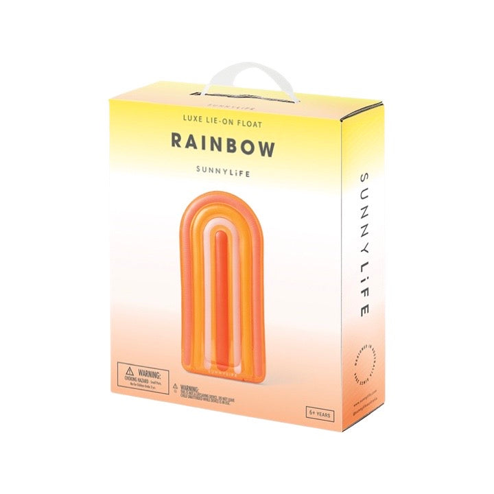 Luxe Lie-On Float Rainbow