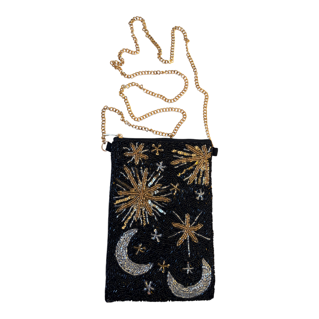 Stellar Pearl Noir Mini Bag