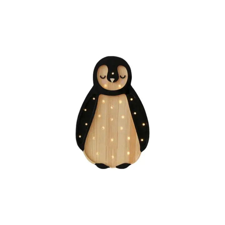 Penguin Table Lamp Black LITTLE LIGHTS