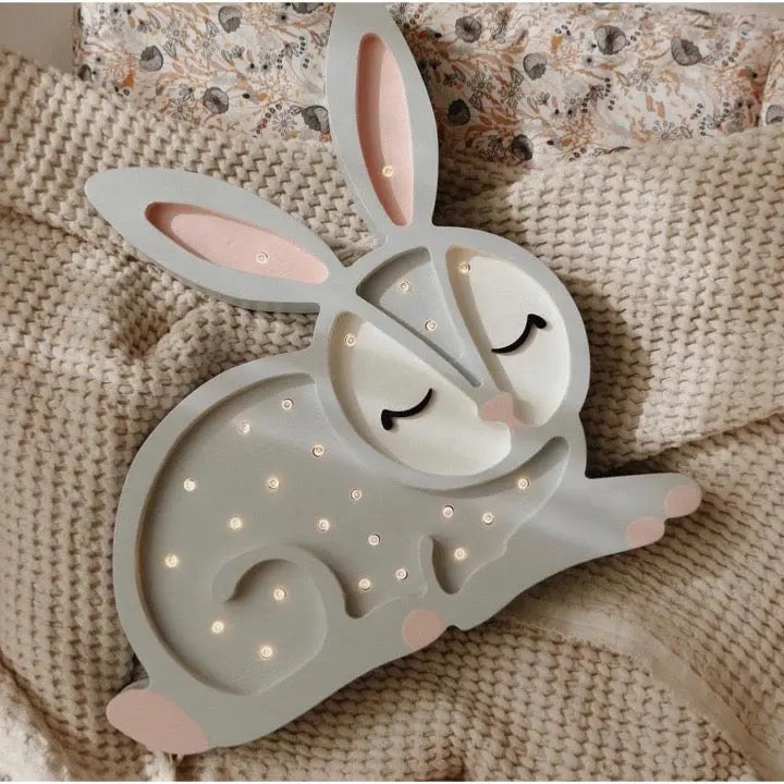Rabbit Table Lamp Light grey LITTLE LIGHTS