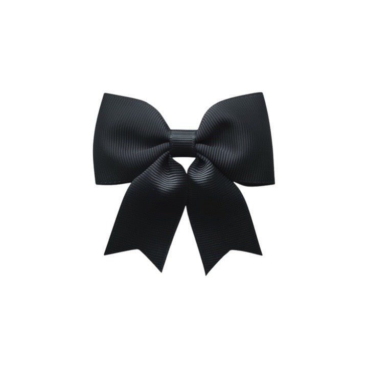 Black Medium Bowtie Bow Set of 2