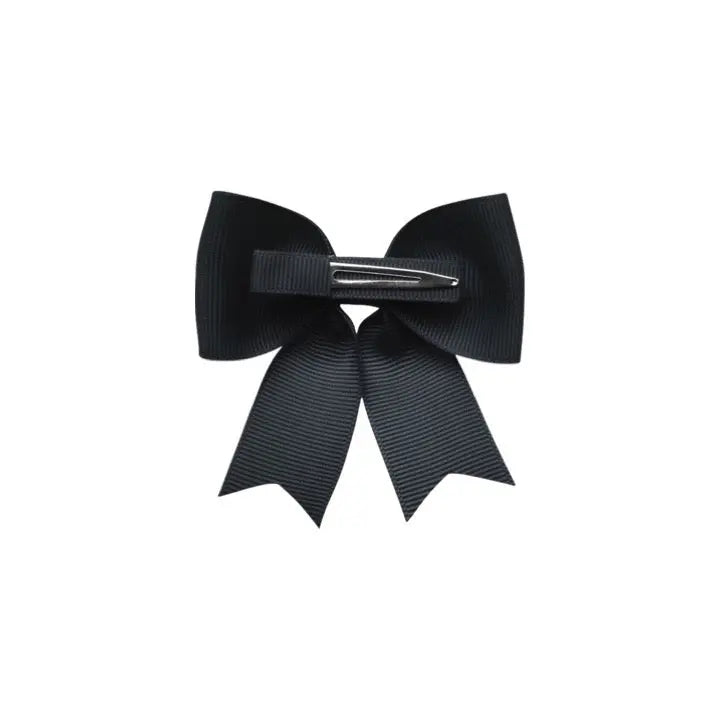 Black Medium Bowtie Bow Set of 2 MILLEDEUX