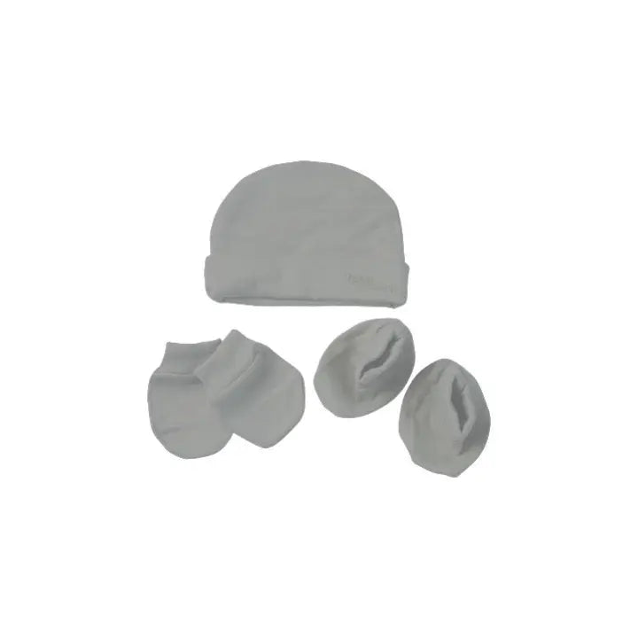 Grey New Born Set BABYMOCS