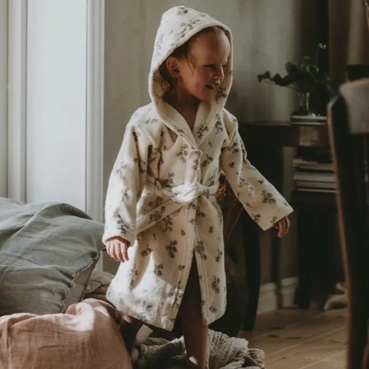 Bluebell Terry Bath Robe GARBO & FRIENDS