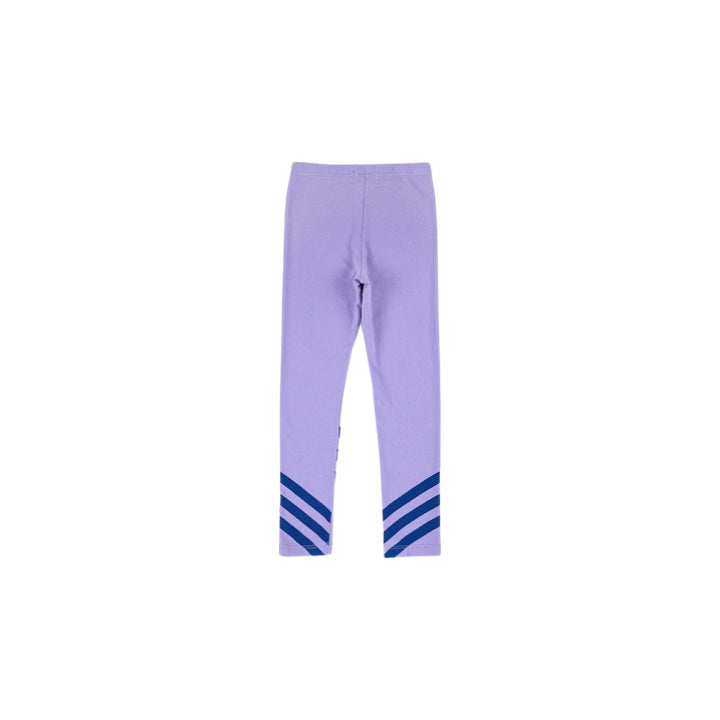 Jumping Hare T-shirt & Stripes leggings