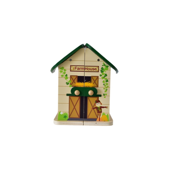Farm Station Toy House