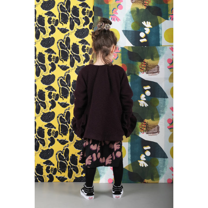 Coat Eunice Burgundy