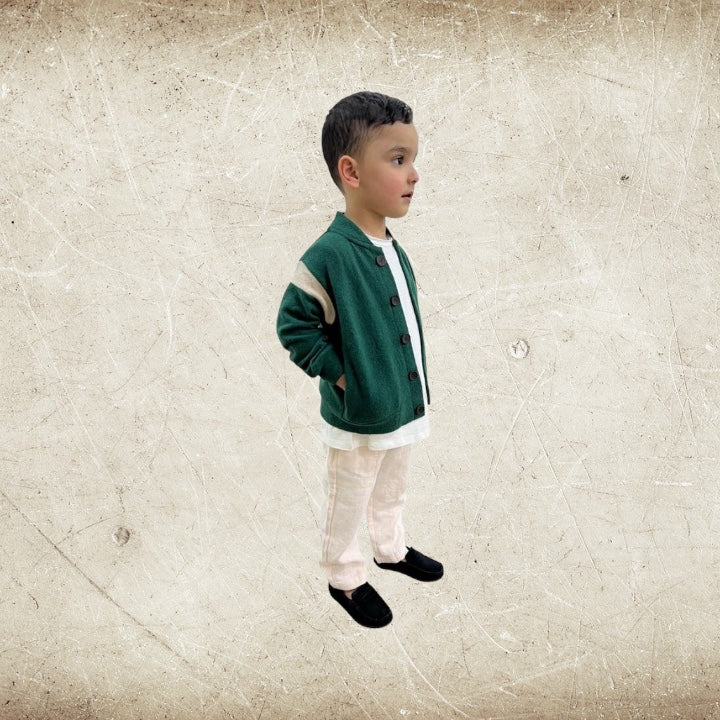 Green Cardigan