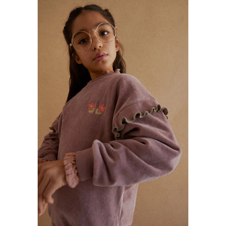 Mise Sweatshirt & Leggings - Plum