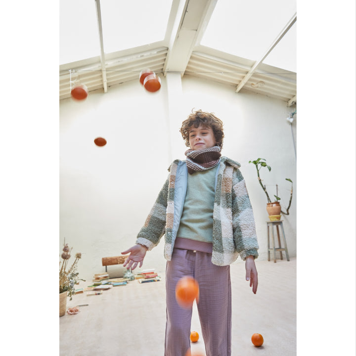 Hamsun Coat Green Checks