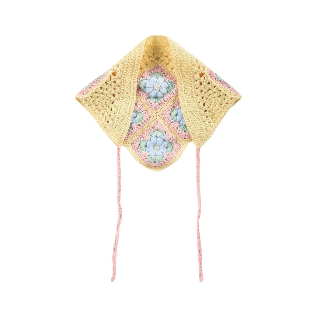 Knitted Scarf Holly - Yellow LOUISE MISHA