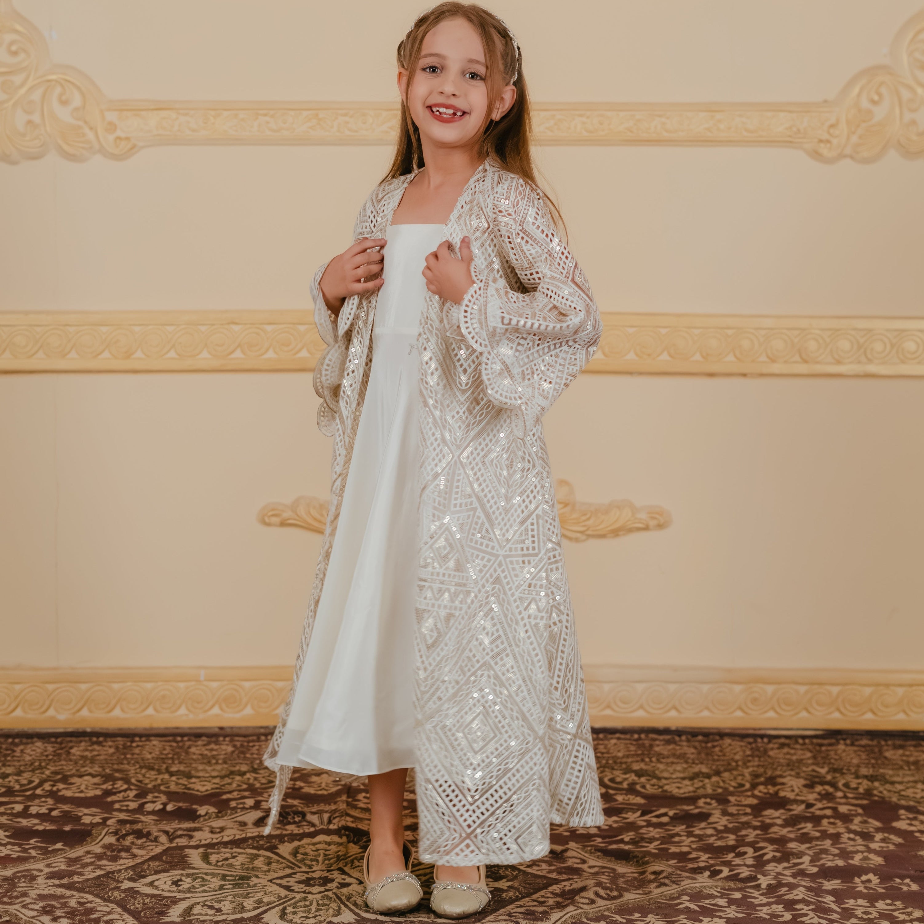 Alia Pearl Embroidered Set