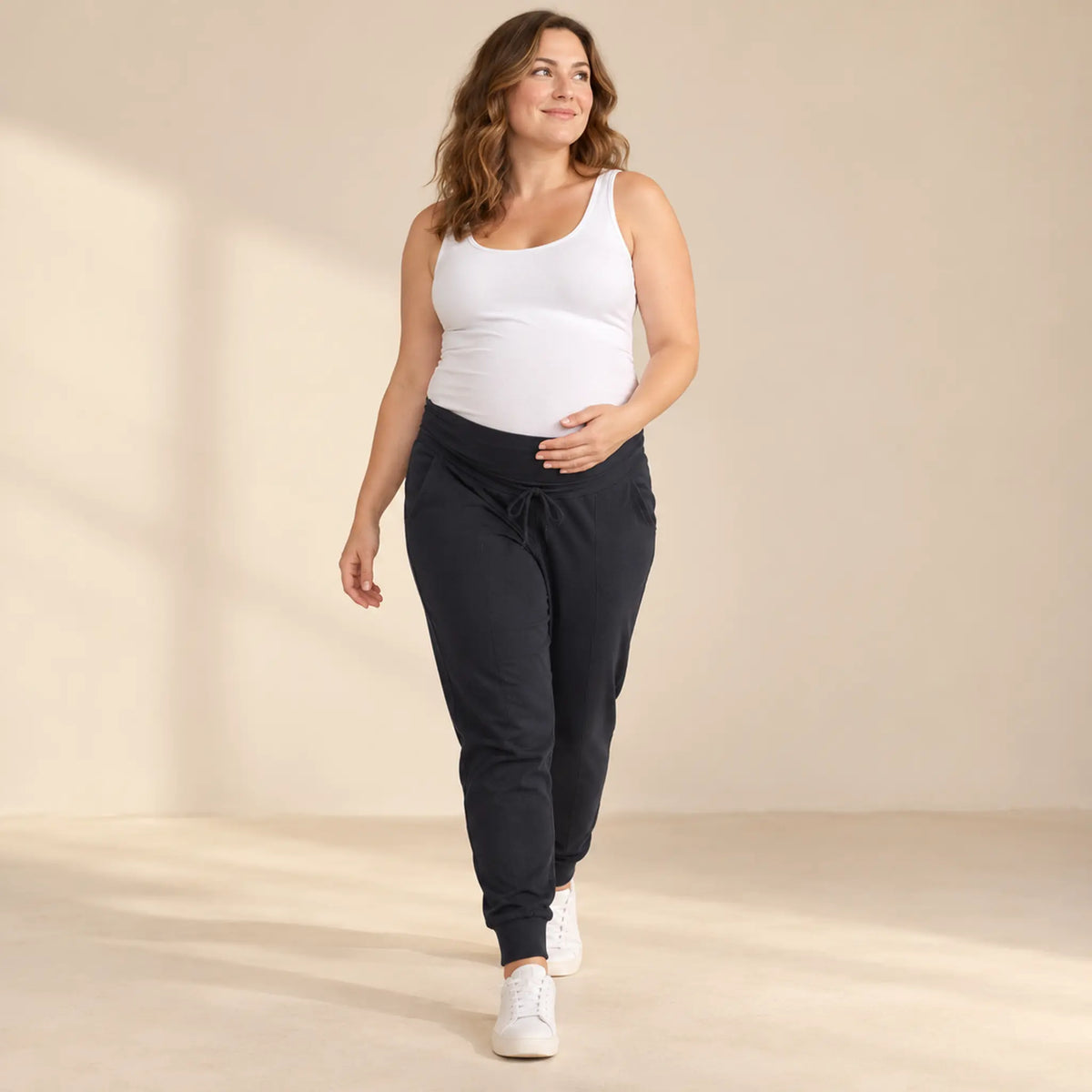 Hadley 2 Pack: 2 Pack OB Jogger — maternity lookbook, look 04
