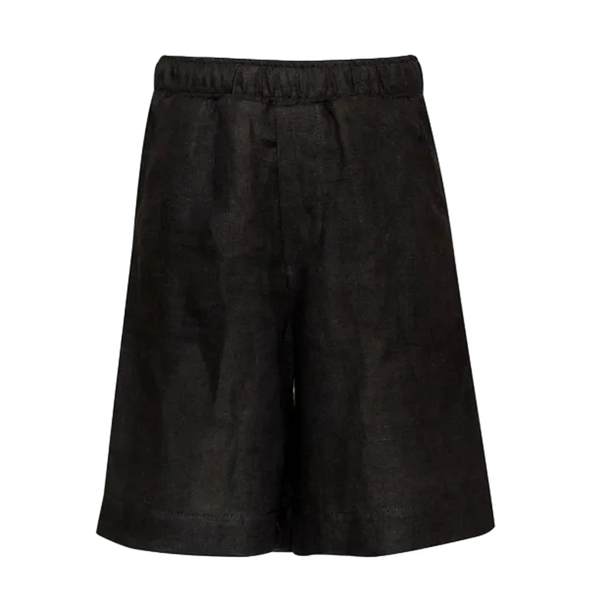 Linen Classic Shorts - Black
