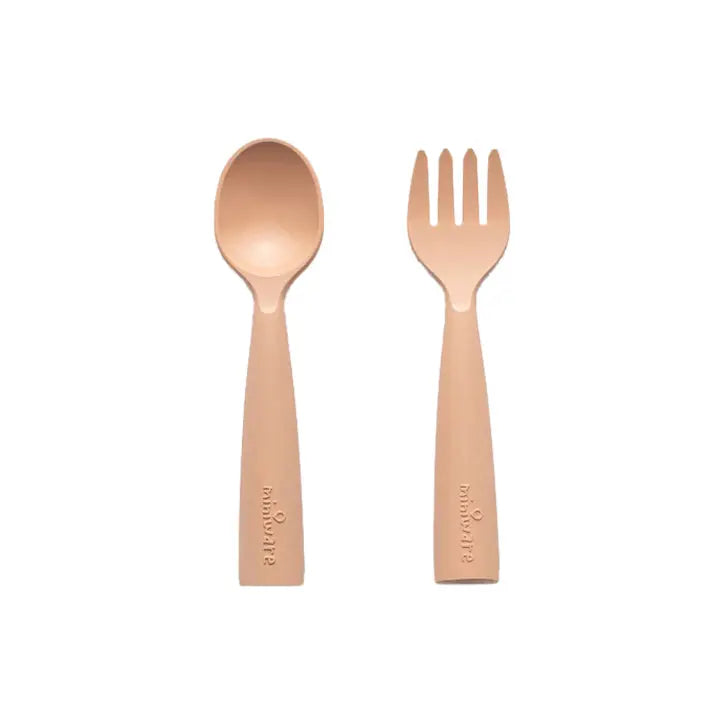 My First Cutlery Set-Toffee MINIWARE