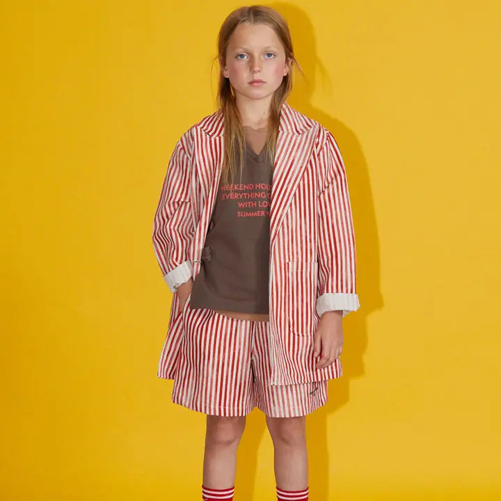 Poets linen logo bermuda WEEKEND HOUSE KIDS