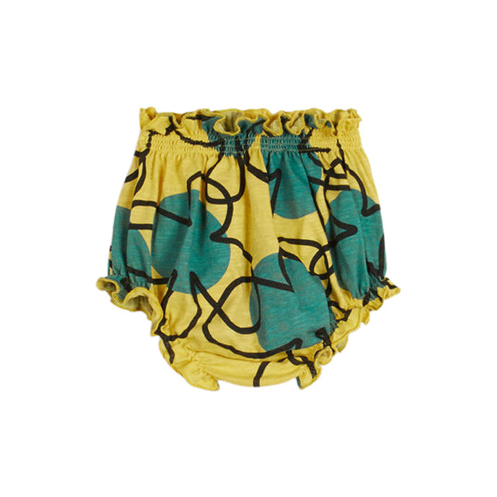 Flowers Yellow Onesie & Bloomer