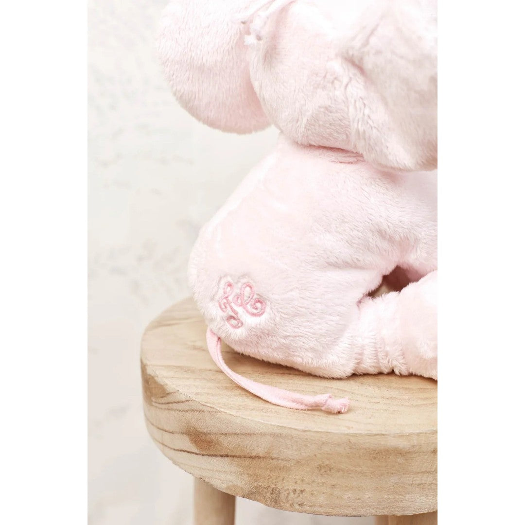 Ferdinand The Elephant 25cm - Pale Pink