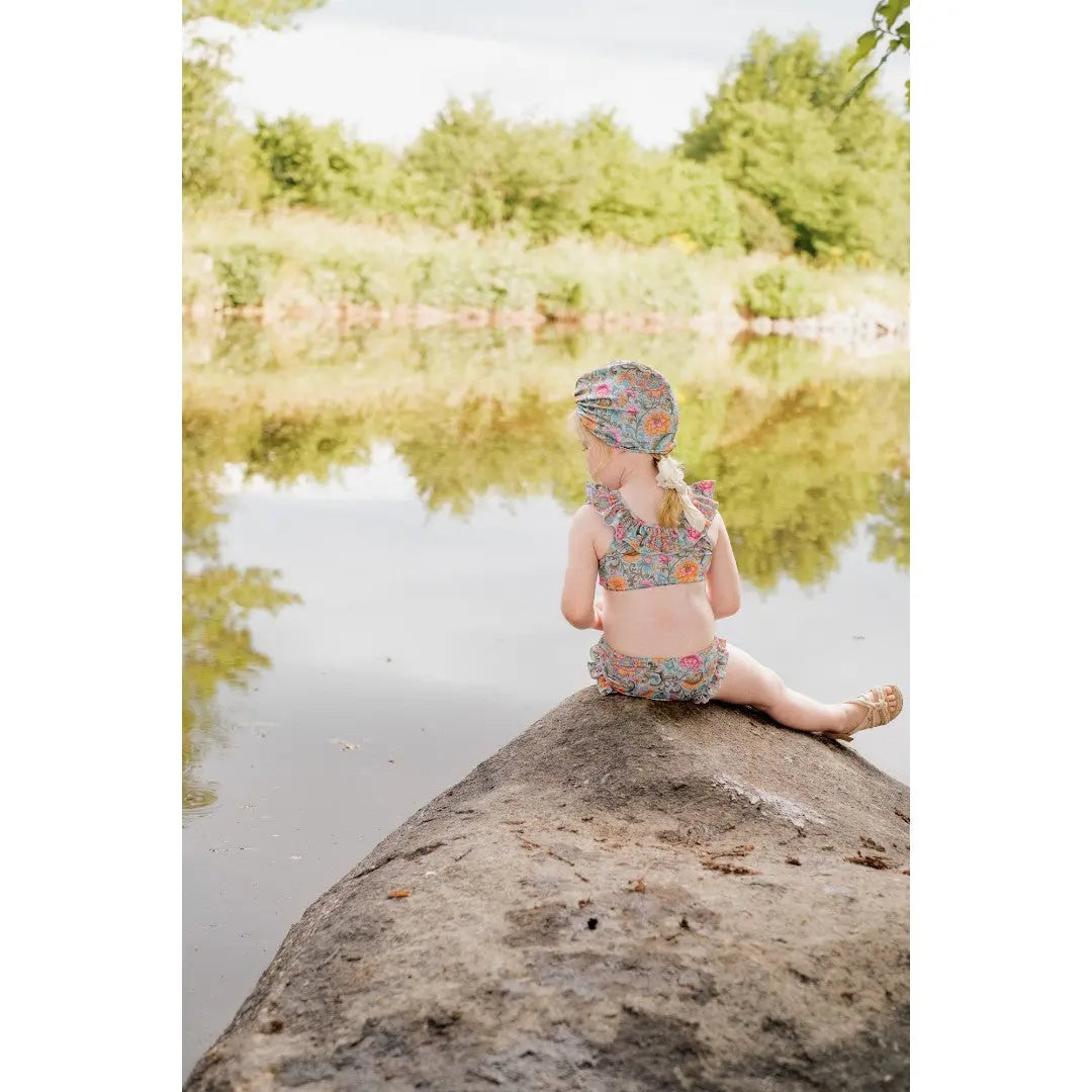 Bathing Turban Abina - Water Riverside Flowers LOUISE MISHA