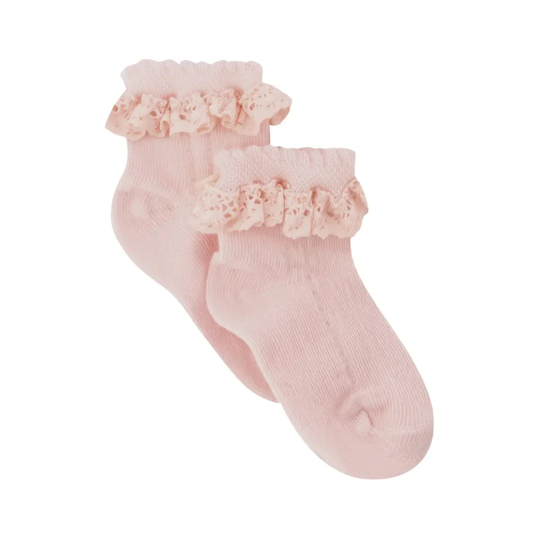 Baby Girl Socks - Light Pink TARTINE ET CHOCOLAT