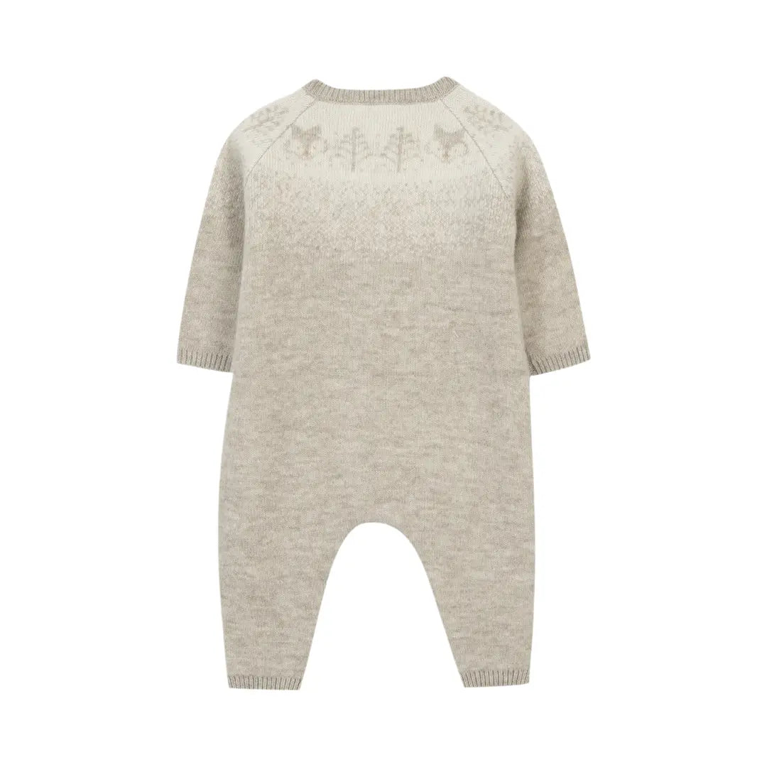 Wool Cashmere Onesie - Sand TARTINE ET CHOCOLAT