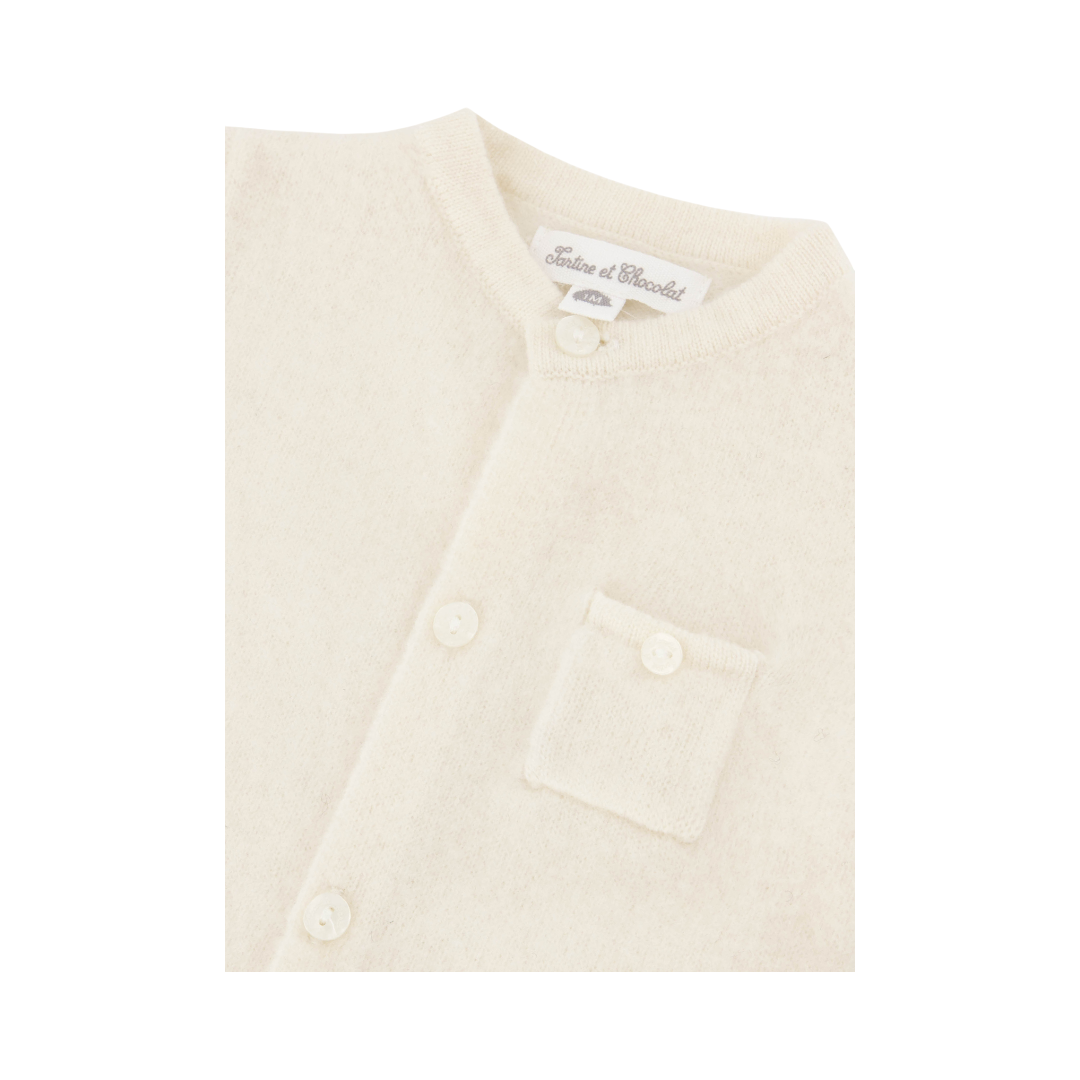 Cotton Wool Onesie - Ecru
