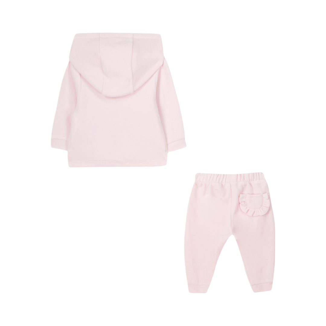 Pale Pink Girls Tracksuit