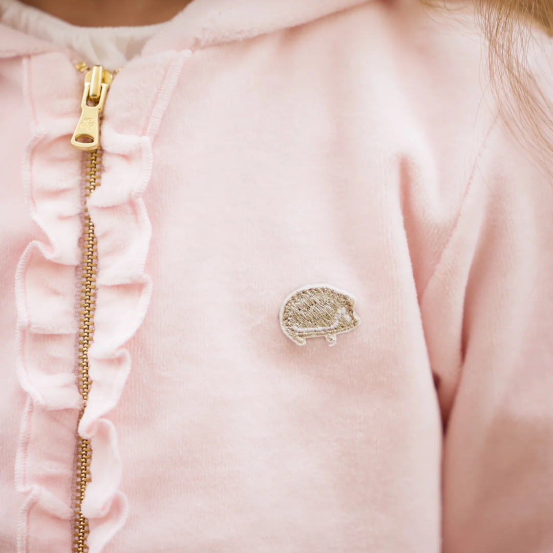 Pale Pink Girls Tracksuit