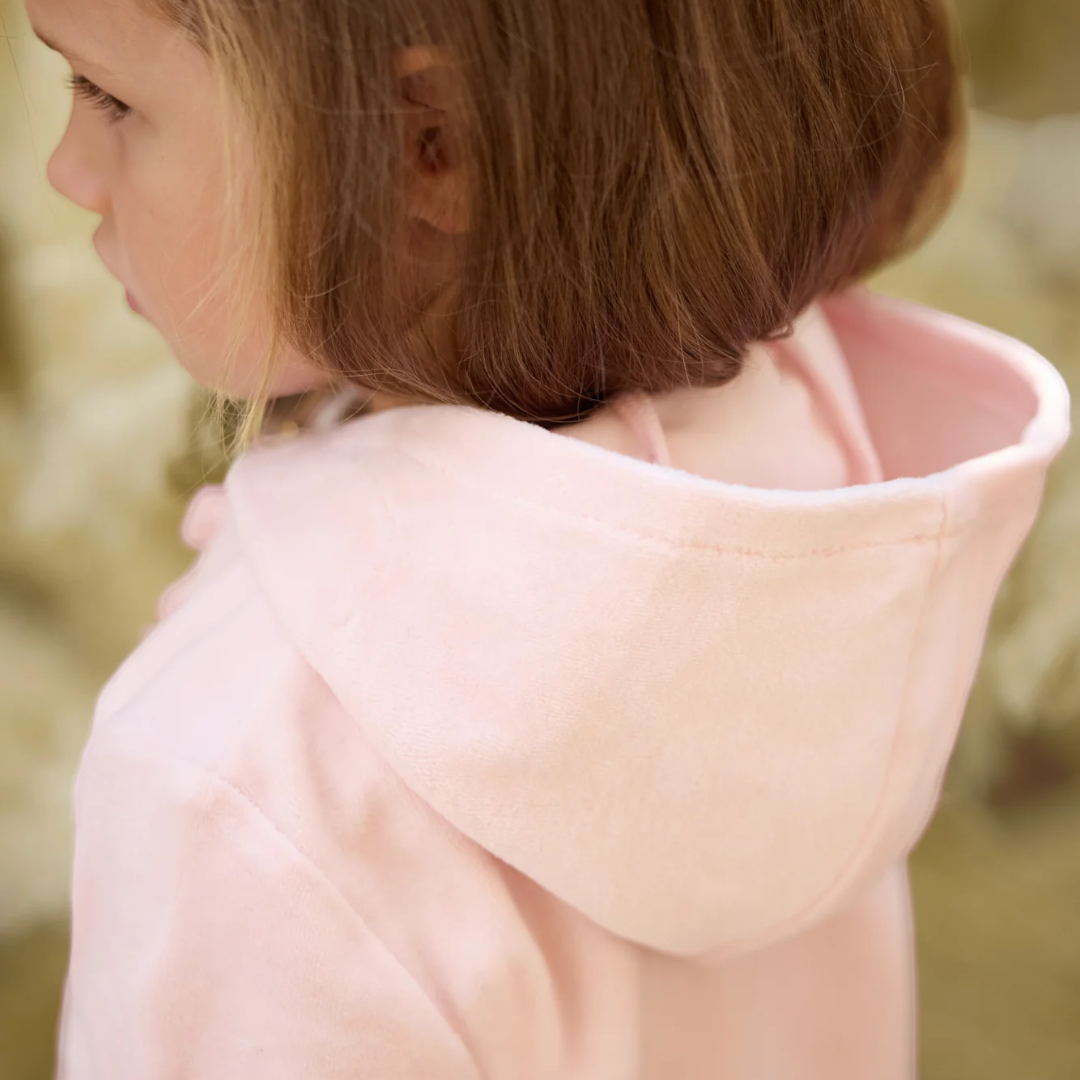 Pale Pink Girls Tracksuit