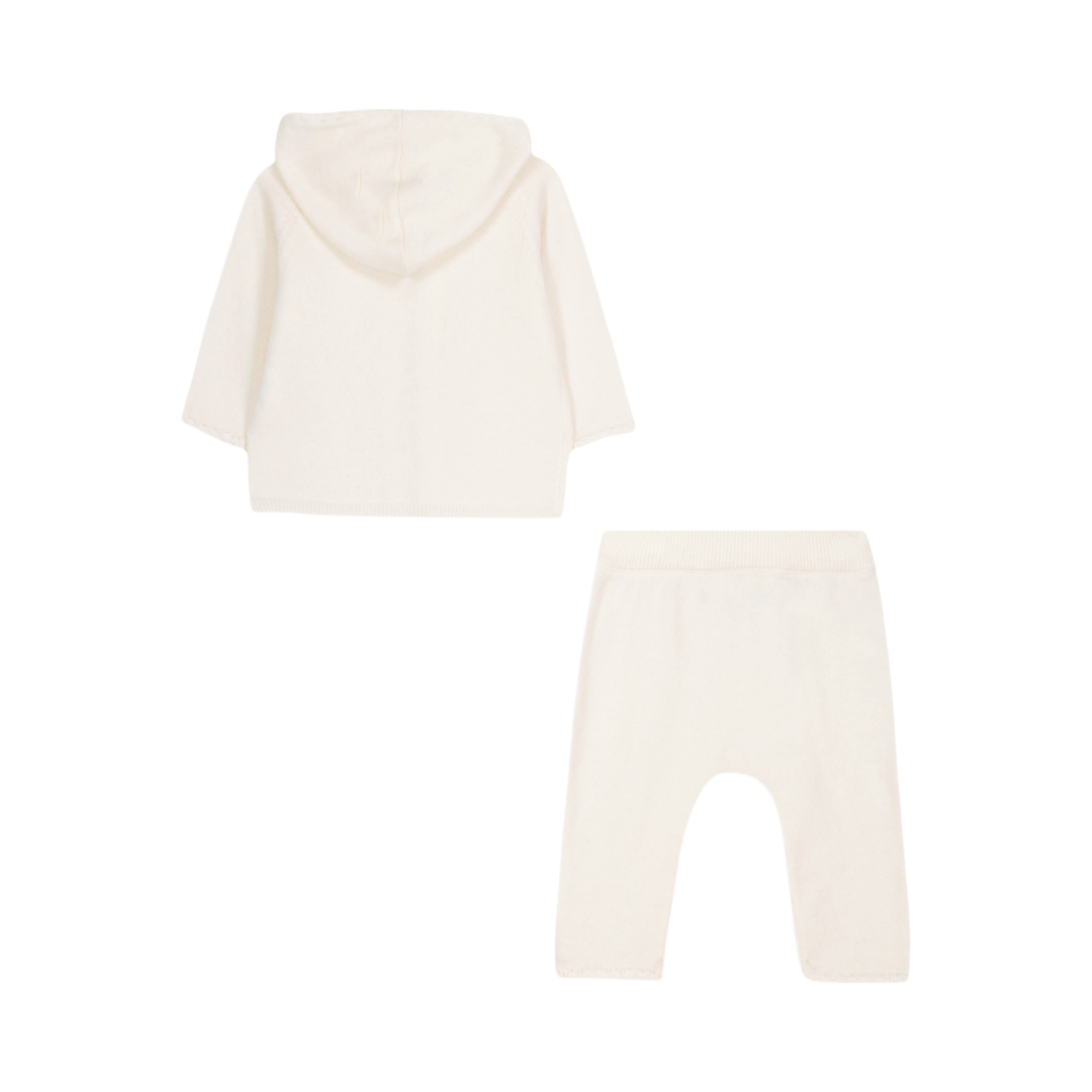 Wool Cashmere Tracksuit - White