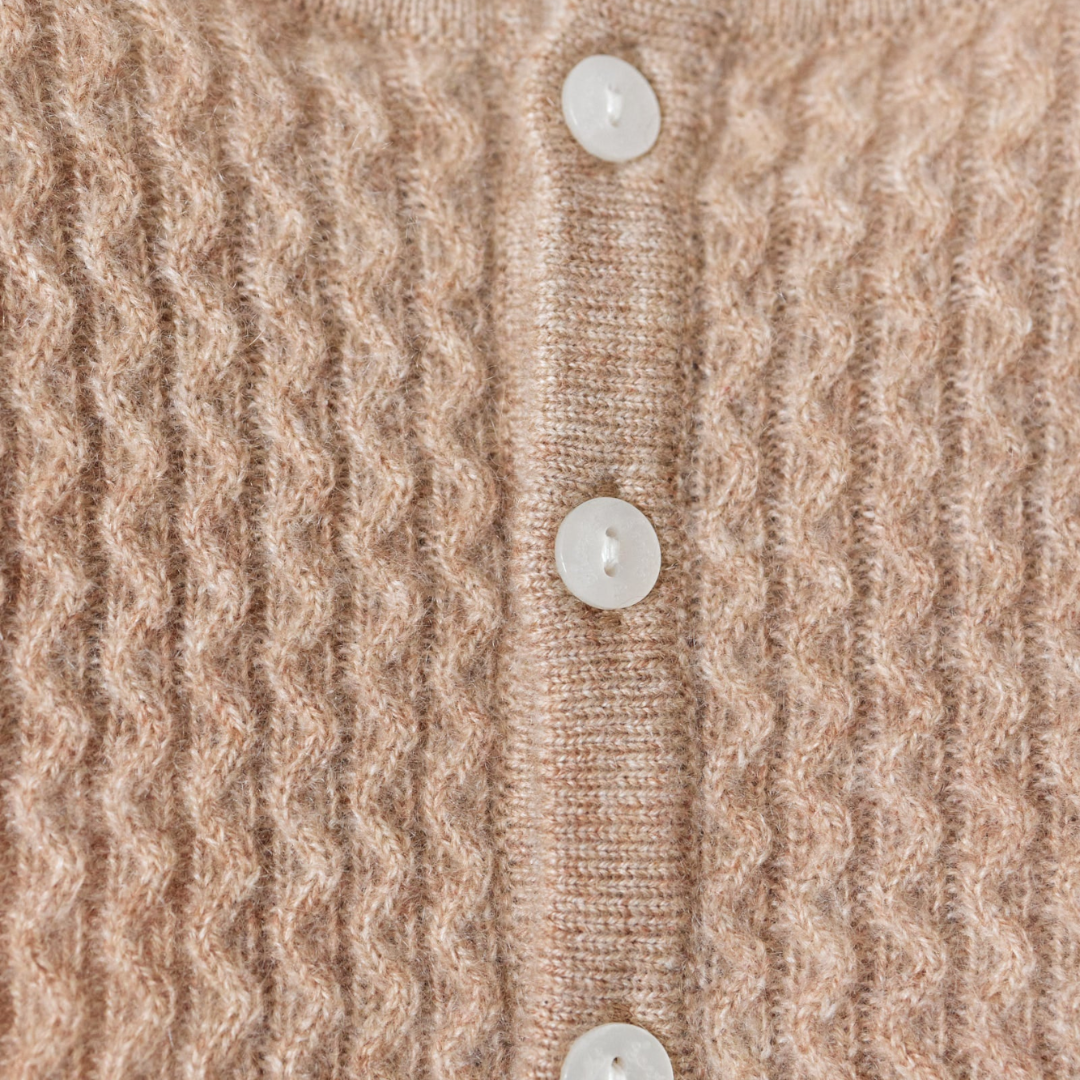 100% Cashmere Set - Beige