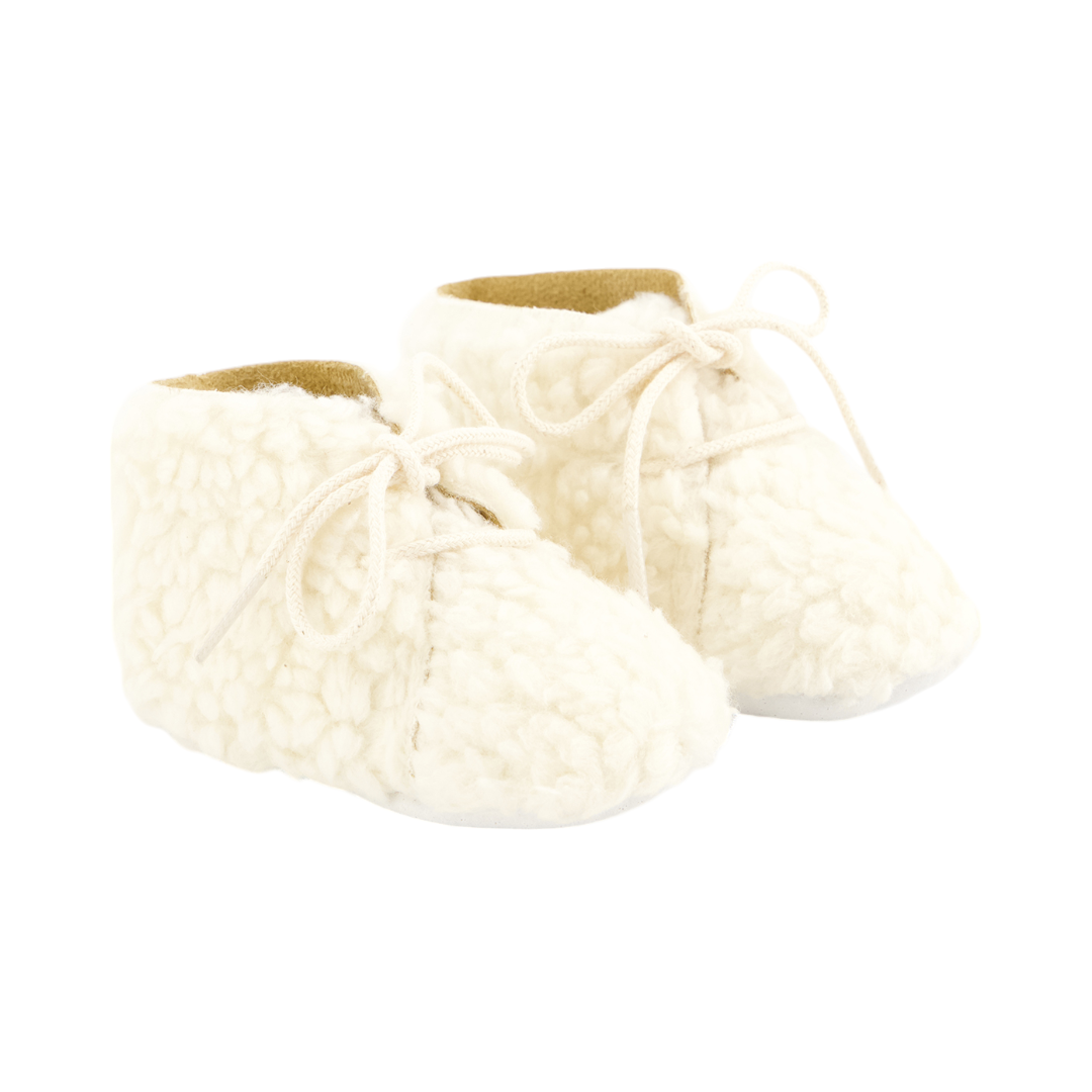 Baby Fur Shoes - Off White
